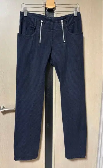 ZUCCa Travail 로우라이즈 슬림 팬츠