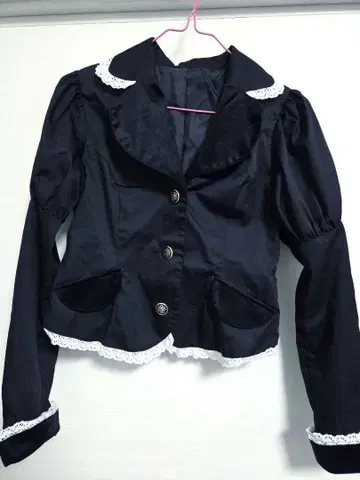 아이노 에리 시마무라 샬롯의 수요일 자켓 블랙 S사이즈