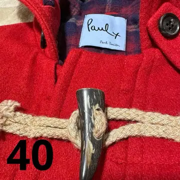 [새상품급] 40 폴 스미스 레드 더플 코트