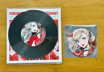 페르소나 빅밴드 콘서트 굿즈 타카마키 안 캔뱃지+코스터