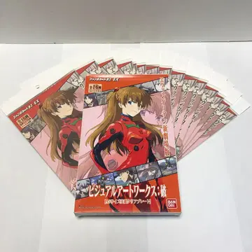 에반게리온 신극장판 비주얼 아트 워크스 점보 카드 16매