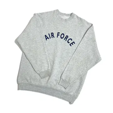 미군 에어포스 맨투맨 밀리터리 그레이 남성용 L