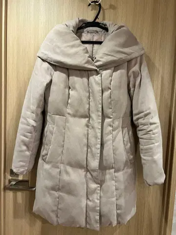 ANAY 베이지 다운 자켓