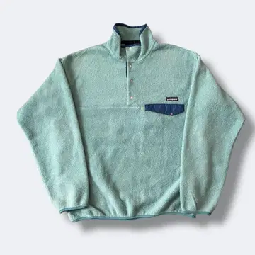 90s USA 눈 없는 파타고니아 씨 그린 스냅t