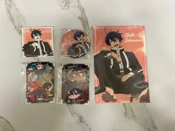 도겐안키 이치방 플라자 이치노세 시키 캔뱃지 엽서 특전 스티커