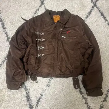 Coockers 파이어맨 자켓 MA-1 y2k 크롭 기장