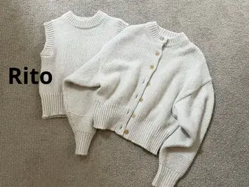Rito 리토 앙상블 니트 가디건