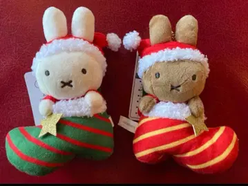 하우스텐보스 한정판 크리스마스 미피 & 멜라니 키체인