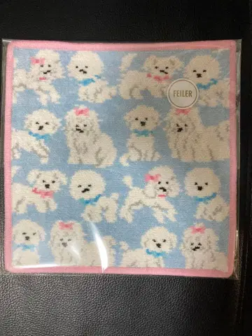 FEILER 모프모프 멍멍이 손수건 WEB 한정판