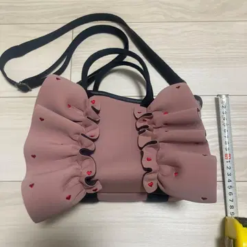rapture 라프쳐 프릴 숄더백 하트 발렌타인 한정판