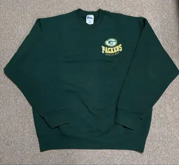 구제 의류 맨투맨 NFL 그린베이 패커스 XL 사이즈