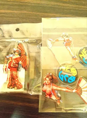 SNK  픽셀 아크릴 스탠드 시라누이 마이 세트 KOF