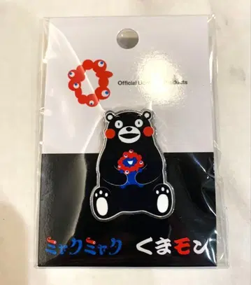 미야쿠미야쿠 쿠마몬 핀 배지 오사카 간사이 만박 EXPO2025