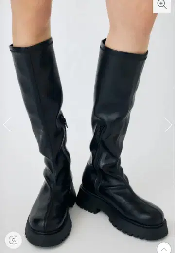 MOUSSY [ ViVi 게재 ] AIR EASE 롱 부츠