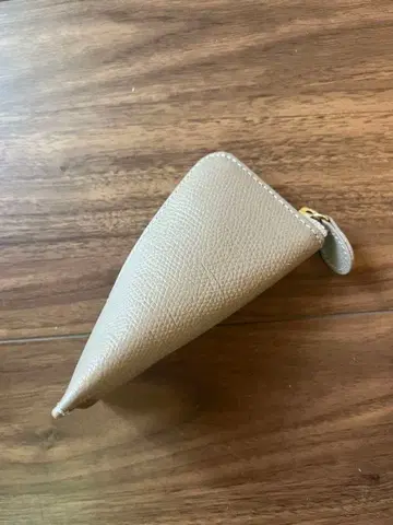 키타무라 베이지 가죽 키케이스