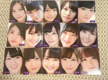 노기자카46 트레이딩 카드 15장