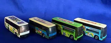 릴로 & 스티치 포켓몬 버스형 미니카 4대 세트 토미카