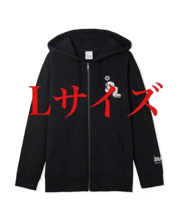 [젤라또피케옴] 8LOOM 로고 쭈리 지퍼 후드티 L