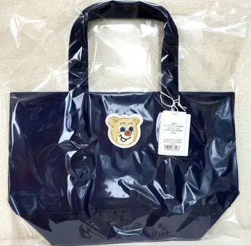 러브러리 바이 페이러 올드 테디 와펜 토트백 네이비