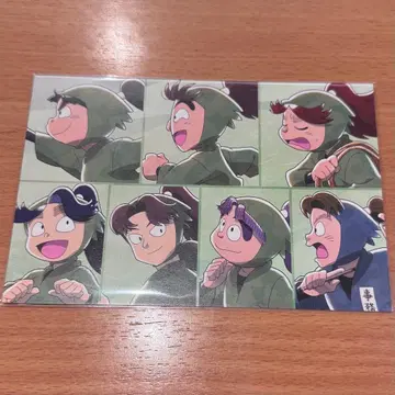 닌타마 란타로 마루이 팝업 엽서 특전 리키치 코마츠다 히데사쿠 3학년