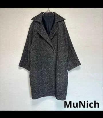 MuNich 울 코트 그레이 S 울 뮤닉