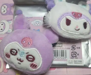 치이카와 산리오 시크릿 헤어 클립 모몽가 쿠로미