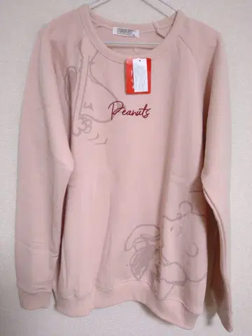 스누피 찰리 브라운 맨투맨 소재 트레이닝복 남성용 XL P