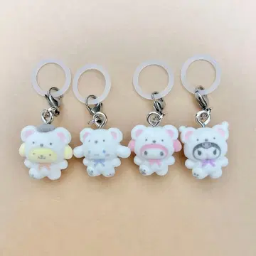 [ 최종 가격 인하 ] 산리오 복슬복슬 스노우 메지루시 액세서리