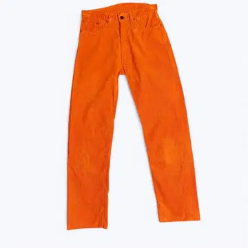 SUGAR CANE 오렌지 코듀로이 팬츠 W30