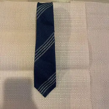 정장 셀렉트 네이비 스트라이프 넥타이