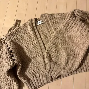 LILY BROWN 뜨개질 디자인 가디건