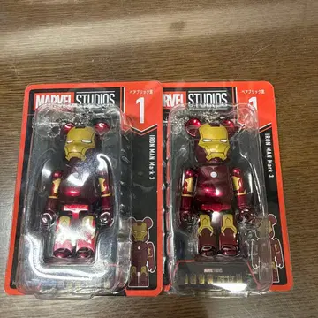 MARVEL STUDIOS 베어브릭 아이언맨 마크 3 1번 복권
