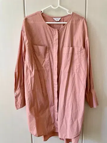 SLOBE IENA 슬로브 이에나 노카라 튜닉 긴팔 셔츠