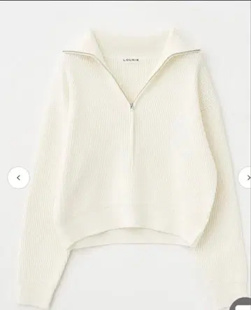 LOUNIE 하프 지퍼 풀오버