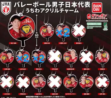 배구 남자 가챠 부채 낱개 판매도 가능