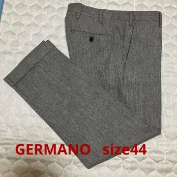 GERMANO 울 플란넬 슬랙스 이탈리아제 44 S
