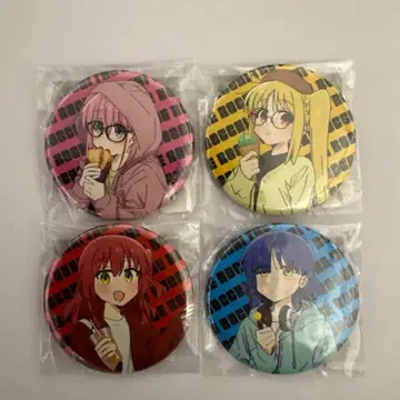 봇치 더 록! 프린세스 카페 캔뱃지 4종 세트