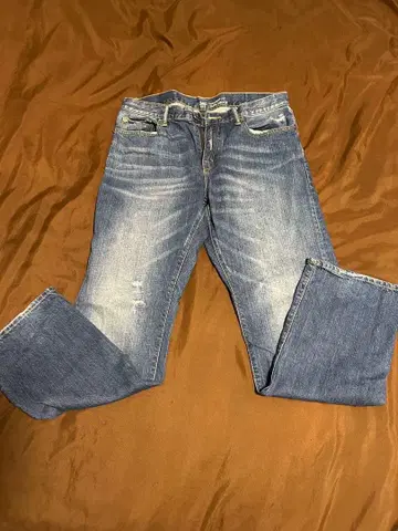 Gap 스트레이트 핏 라이트 블루 데님