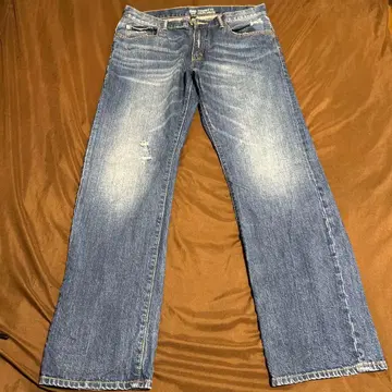 Gap 스트레이트 핏 라이트 블루 데님