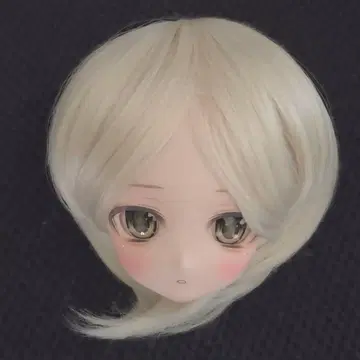 DDH 커스텀 헤드 SW 피부 세미 화이트 피부 아이 가발 MDD DD