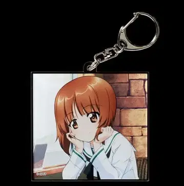 걸즈 앤 판처 아크릴 키링 미호