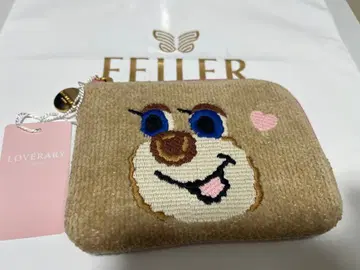 러브러리 바이 페이러 도업 테디 L자 파우치 니나 L/DUG-243231