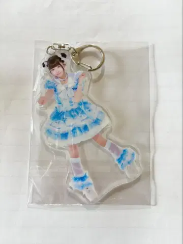 무지개 깃털 미니 아크릴 키링