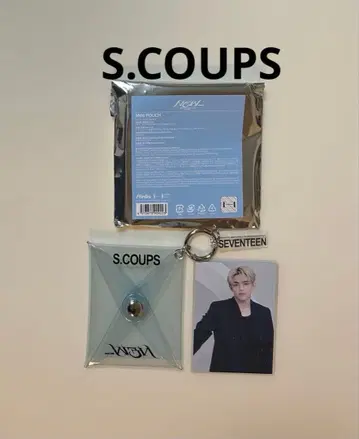 SEVENTEEN 세븐틴 에스쿱스 NEW 미니 파우치 2