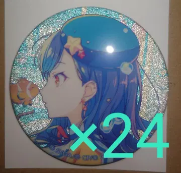 프로세카 글리터 캔뱃지 46b 시라이시 안 24개