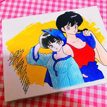 란마 1/2 캔버스 아트