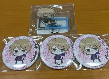 토가미 뱌쿠야 드로드로 아크릴 스탠드 콜라보 카페 캔뱃지