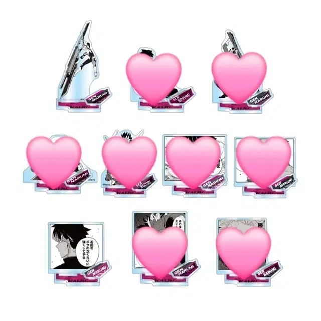 괴수 8호 나루미 히어로즈 heroes 아크릴 스탠드 미사용