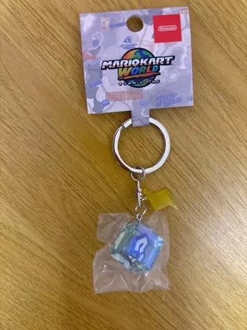 키링 아이템 박스 마리오 카트 월드