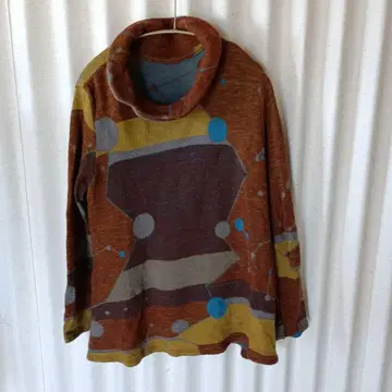 센소유니코 지우 긴팔 니트 풀오버 사이즈 40 귀여운 패턴